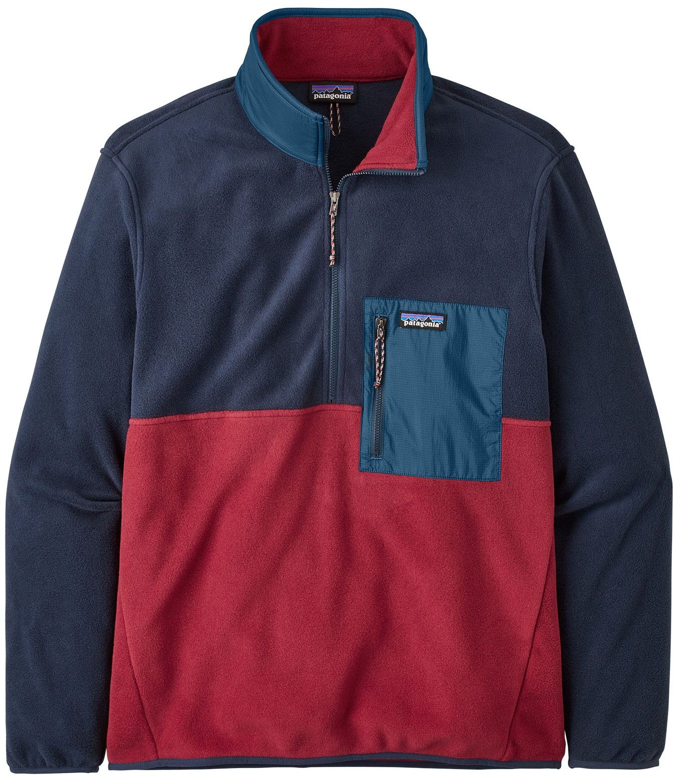 Patagonia M's Microdini 1/2 Zip P/O Wax Red