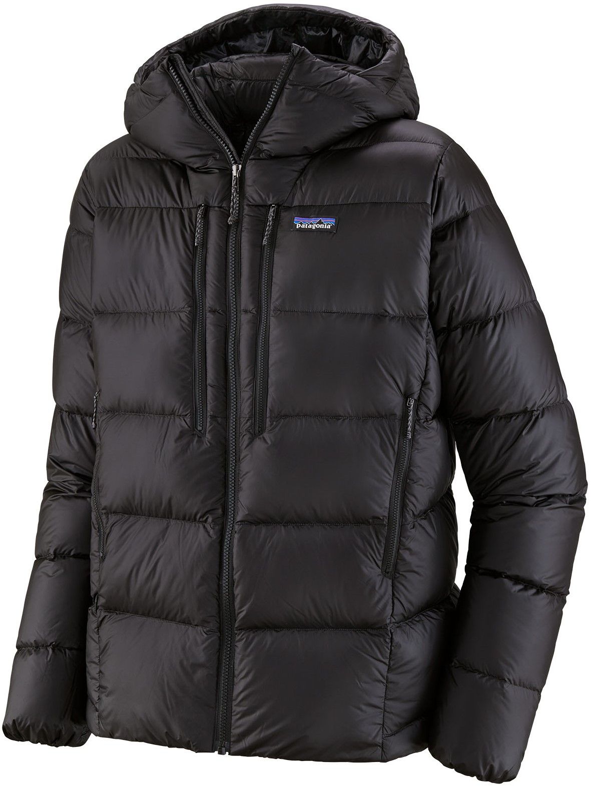 Patagonia M's Fitz Roy Down Hoody Black w/Black