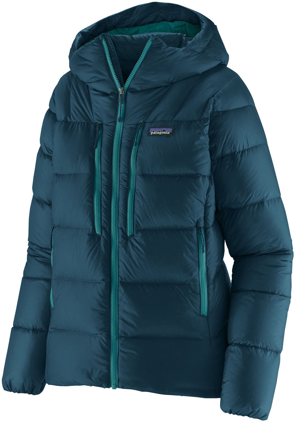 Patagonia W's Fitz Roy Down Hoody Lagom Blue