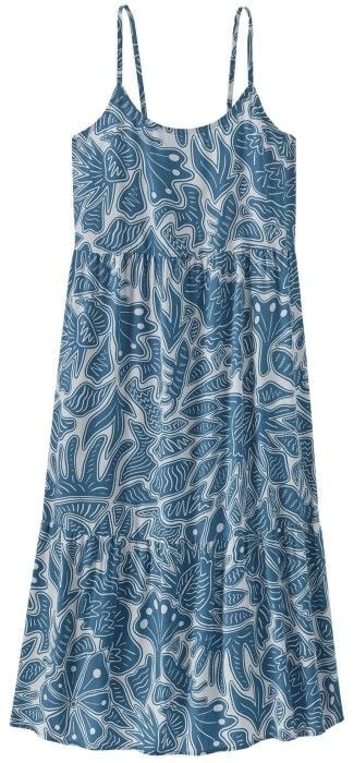 Patagonia W's Tidal Threads Dress Bees and Flowers/Still Blue
