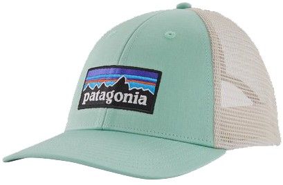 Patagonia P-6 Logo LoPro Trucker Hat Gypsum Green