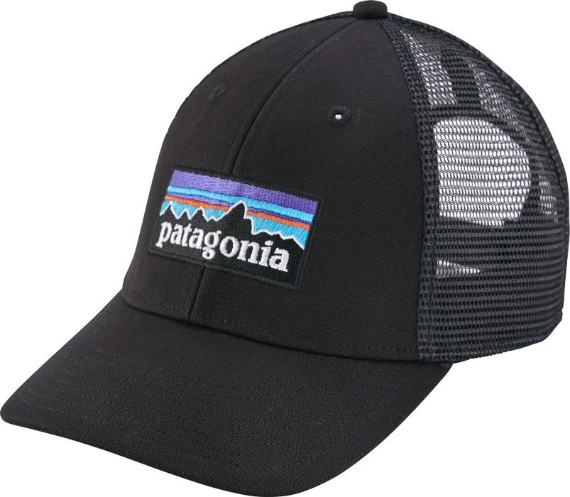 Patagonia P-6 Logo LoPro Trucker Hat Black (2019)