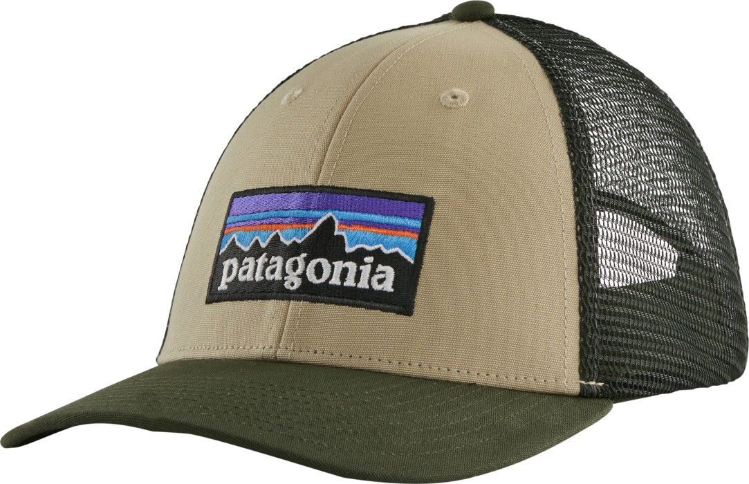 Patagonia P-6 Logo LoPro Trucker Hat El Cap Khaki