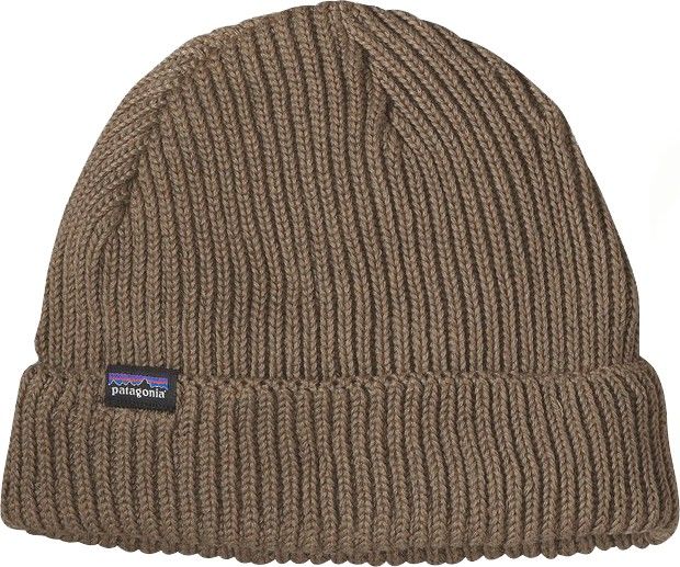 Patagonia Fishermans Rolled Beanie Ash Tan
