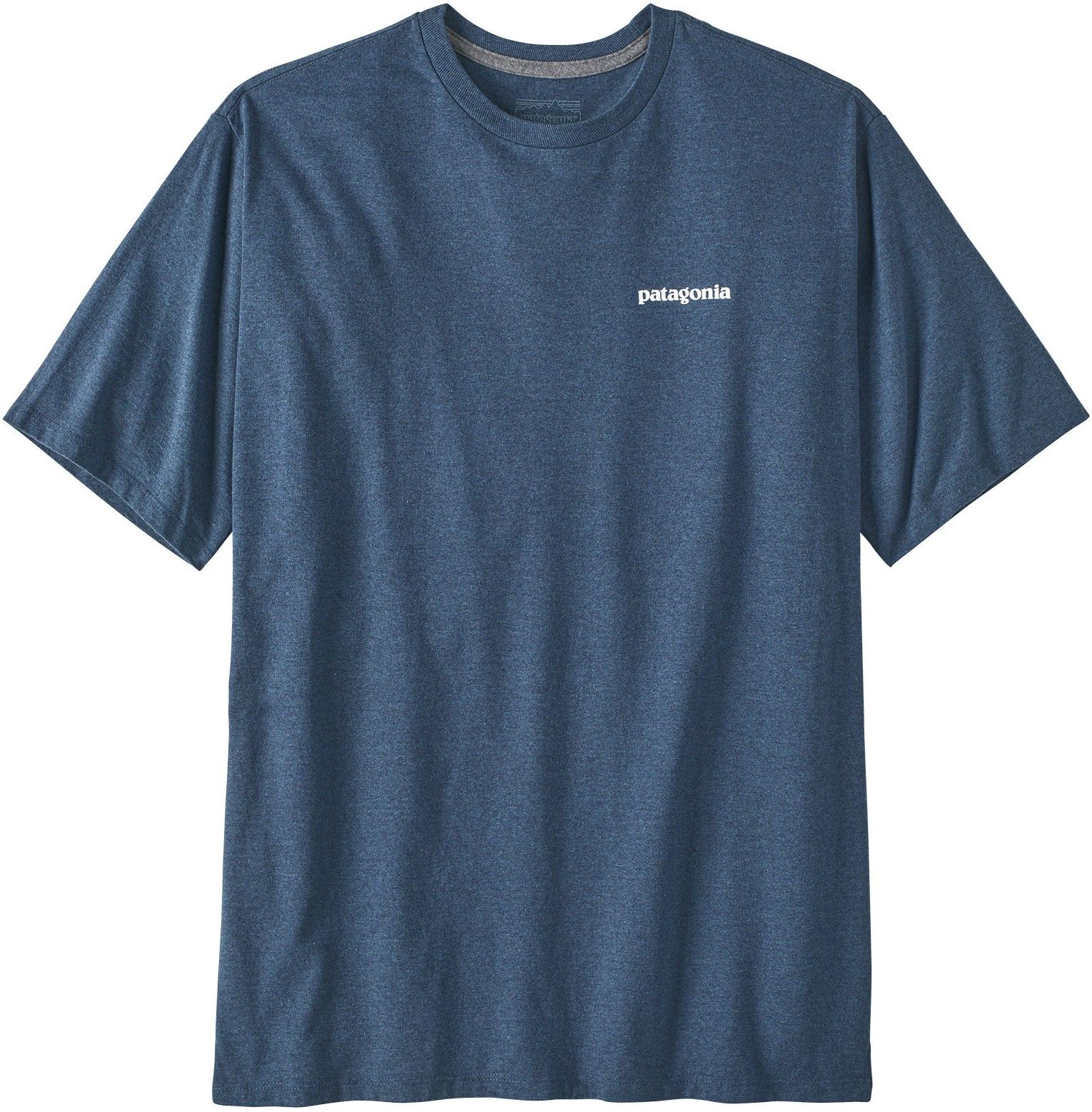 Patagonia M's P-6 Logo Responsibili-Tee Utility Blue