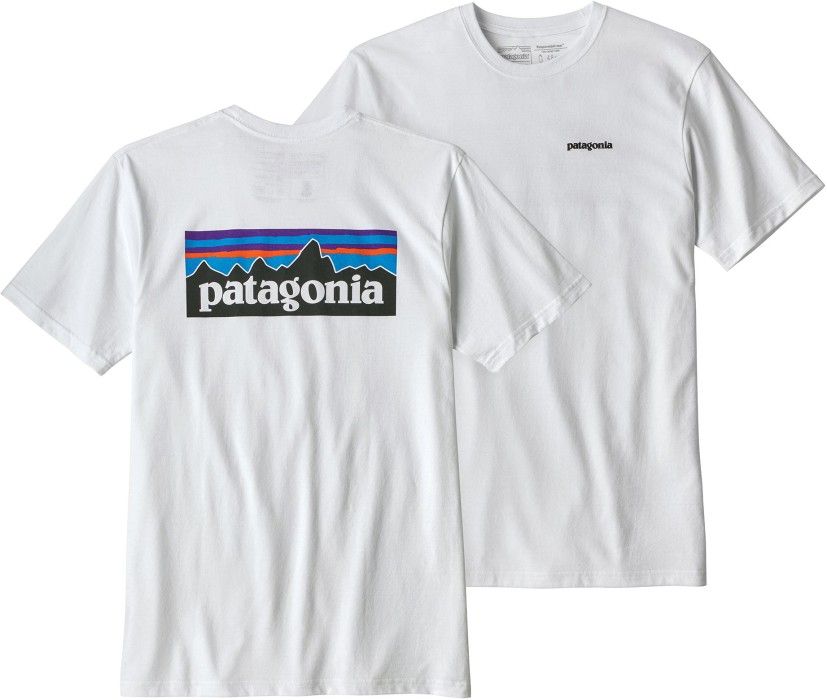 Patagonia M's P-6 Logo Responsibili-Tee White (2021)