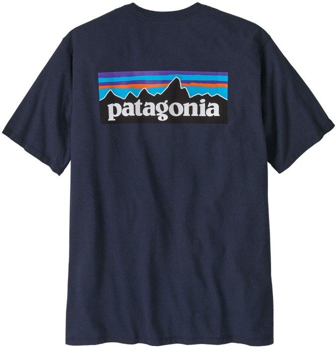 Patagonia M's P-6 Logo Responsibili-Tee New Navy