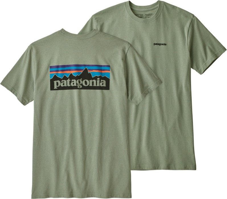 Patagonia M's P-6 Logo Responsibili-Tee Celadon