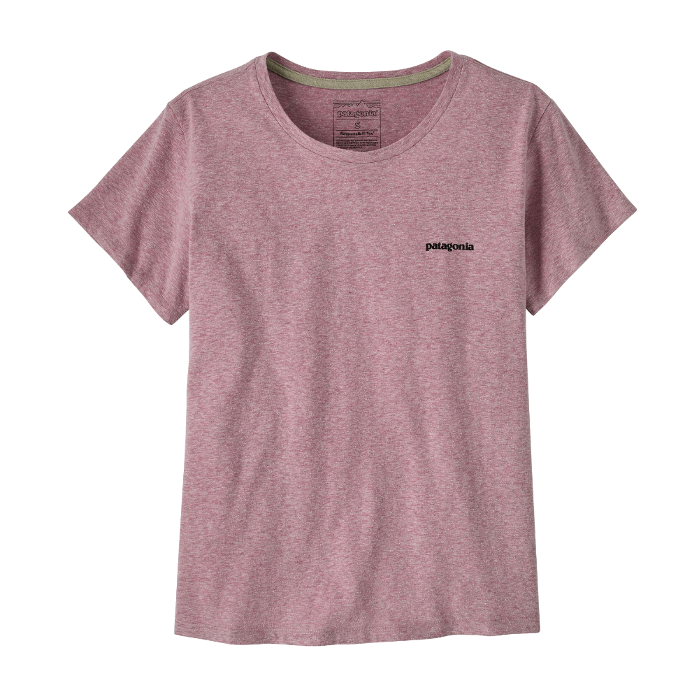 Patagonia W's P-6 Logo Responsibili-Tee Quiet Violet