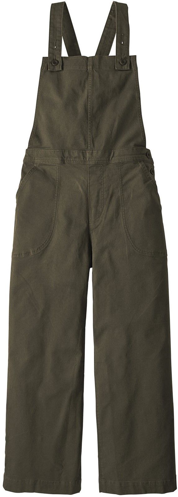 Patagonia W's Stand Up Cropped Overalls Basin Green