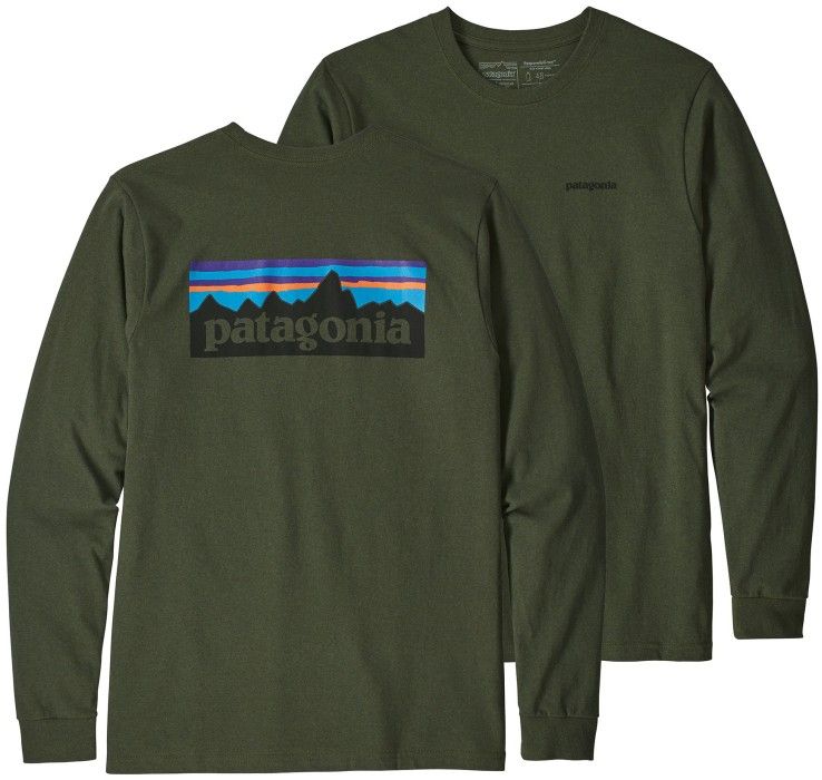 Patagonia M's L/S P-6 Logo Responsibili-Tee Nomad