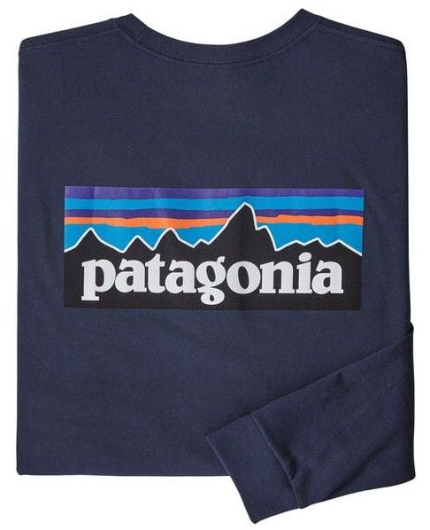 Patagonia M's L/S P-6 Logo Responsibili-Tee Classic