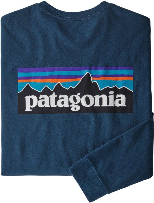 Patagonia M's L/S P-6 Logo Responsibili-Tee Crater