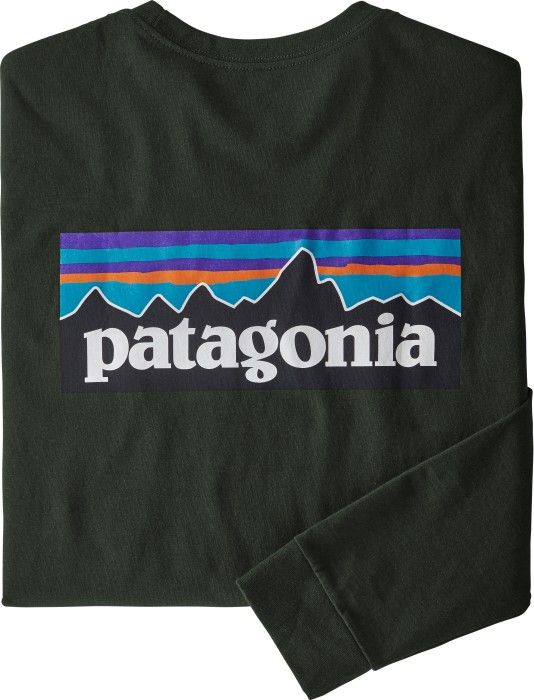 Patagonia M's L/S P-6 Logo Responsibili-Tee Kelp Forest
