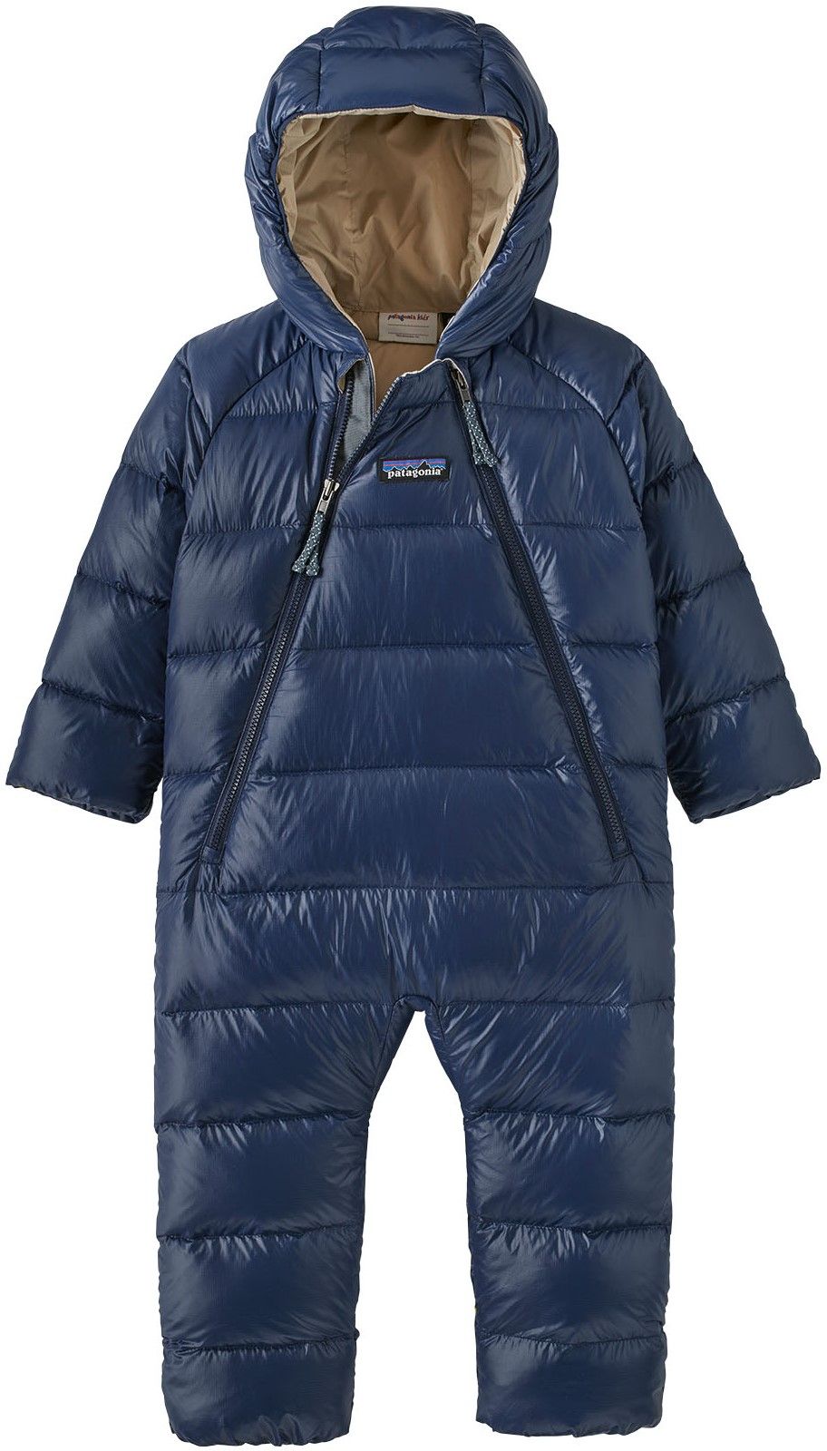 Patagonia Infant Hi-Loft Down Sweater Bunting New Navy