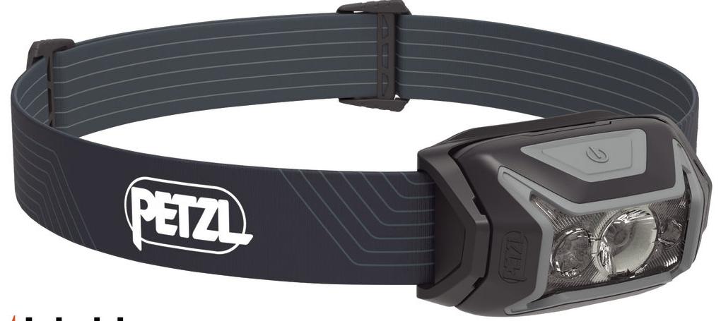 Petzl Actik Lamp Grey