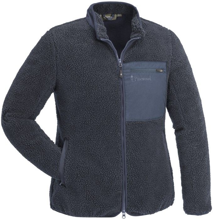 Pinewood W's Pile Jacket Dark Navy
