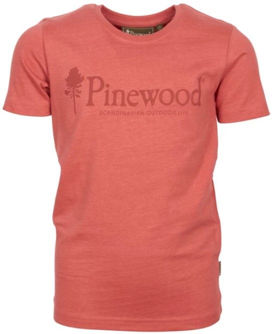 Pinewood Kids Outdoor Life T-Shirt Kids Pink