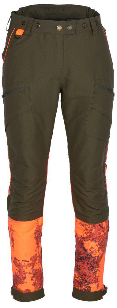 Pinewood W's Hunter Pro Xtr 2.0 Camou Trousers Moss Green/Strata Blaze