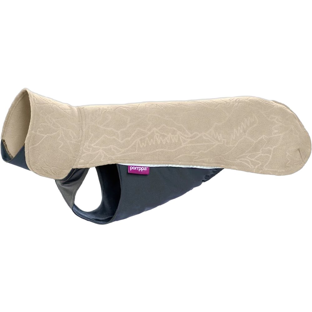 Fleece Coat Jumppapomppa 25-28Cm Sand