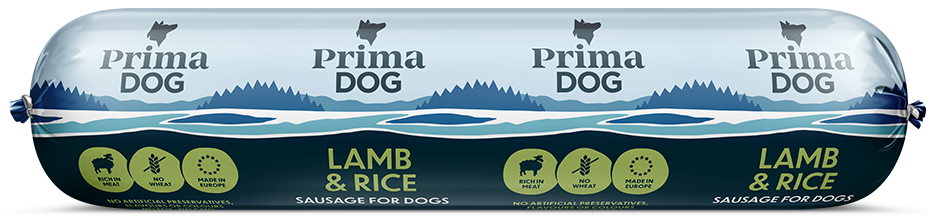 PrimaDog Lamm & Ris 800g
