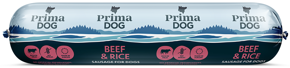 PrimaDog Nöt & Ris 800g