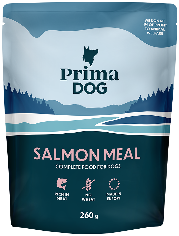 PrimaDog Lax Måltid 260 G