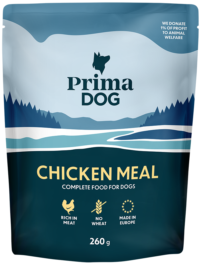 PrimaDog Kyckling Måltid 260 G