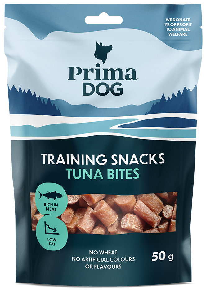 PrimaDog Training Snacks - Tonfisk 50 G