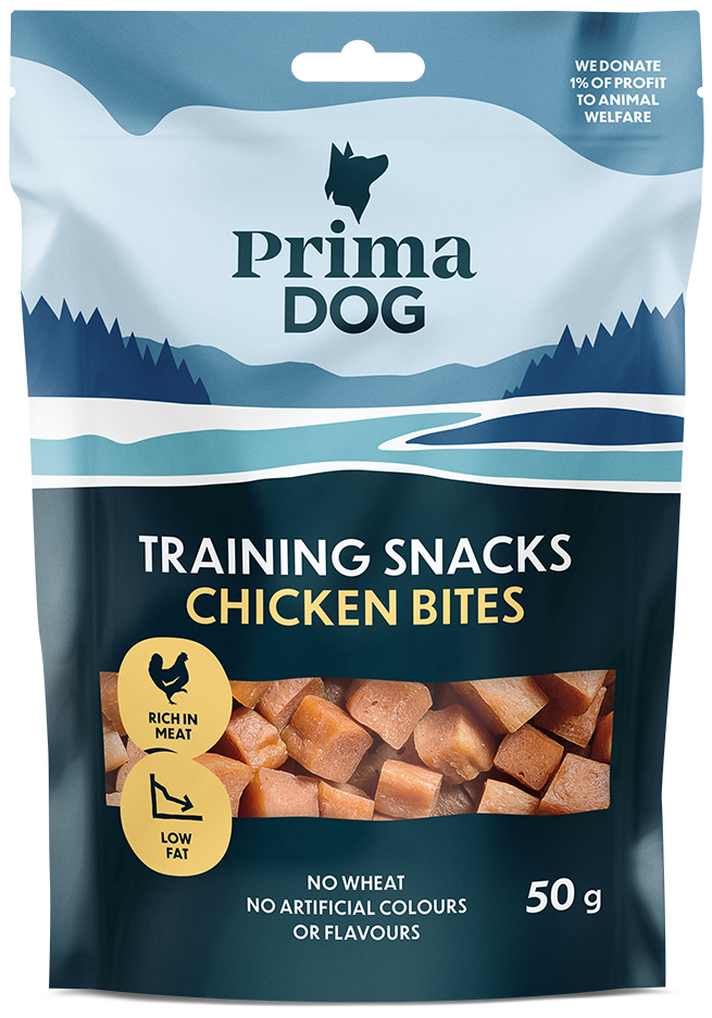 PrimaDog Training Snacks - Kyckling 50 G