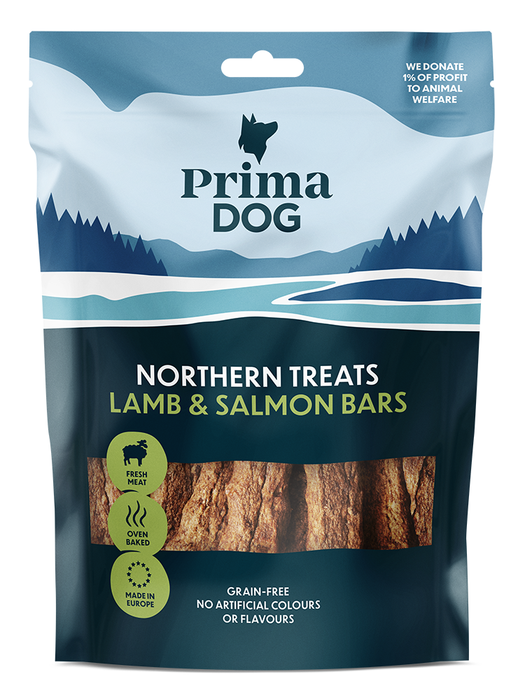PrimaDog Northern Treats Lamm-Lax Bar 150 g