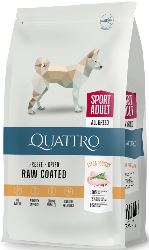Quattro All Breed Active Adult 12 kg