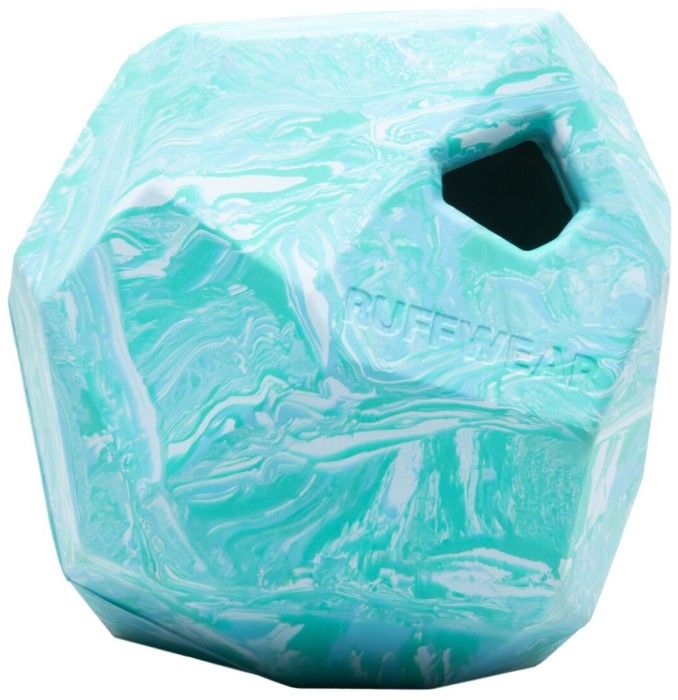 RuffWear Gnawt-a-Rock Toy Glacial Blue