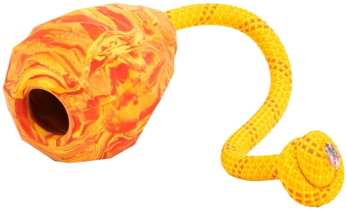 RuffWear Huck-a-Cone Toy Salamander Orange
