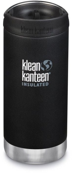 Klean Kanteen TKWide 355ml with Wide Café Cap Shale Black