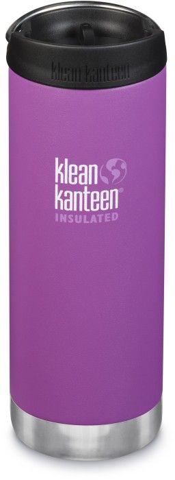 Klean Kanteen TKWide 473ml with Wide Café Cap Berry Bright