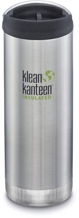 Klean Kanteen TKWide 473ml with Wide Café Cap Brushed Stainless