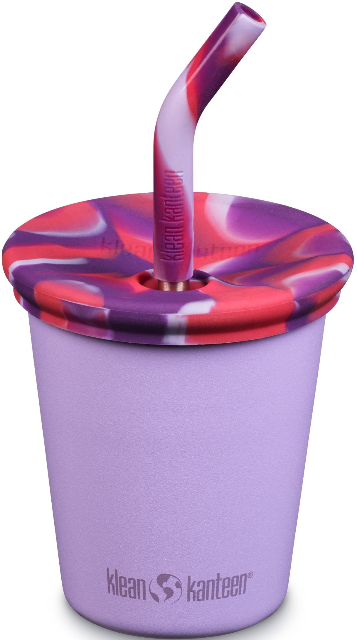Klean Kanteen Kid Cup muki, 296ml (Kid Straw Lid), Crocus Petal