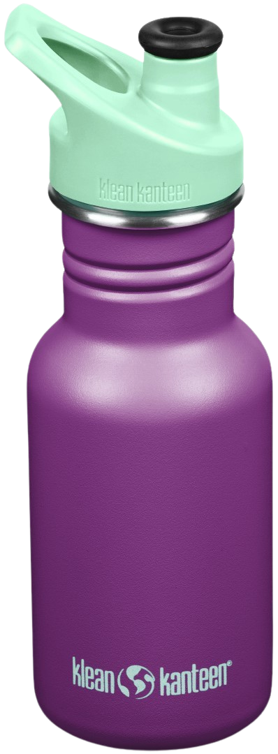 Klean Kanteen Kid Classic Narrow lasten pullo, 355ml (Sport Cap), Sparkling Grape