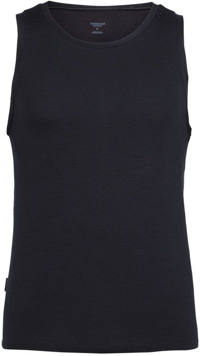 Icebreaker M's Anatomica Tank Black/Monsoon