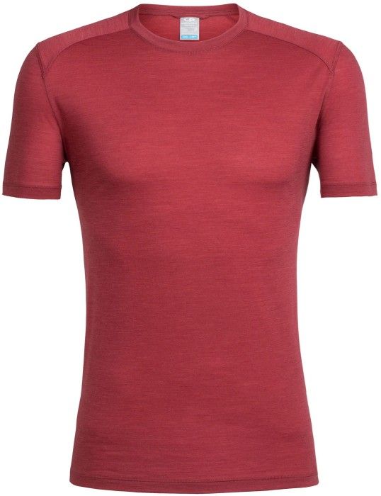 Icebreaker M's Sphere SS Crewe Vintage Red