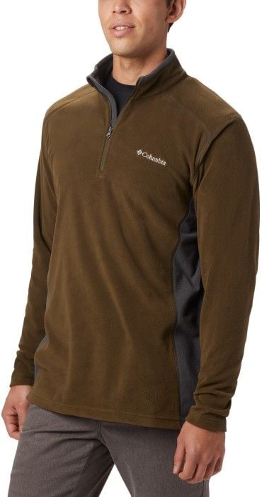 Columbia M's Klamath Range Half Zip Olive Green