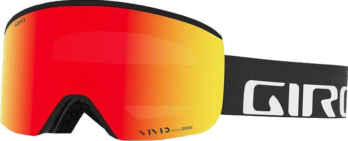 Giro Axis Black Wordmark, Vivid Ember & Vivid Infrared