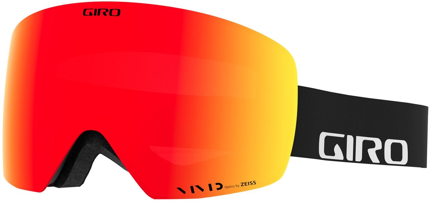 Giro Contour Black Wordmark, Vivid Ember & Vivid Infrared