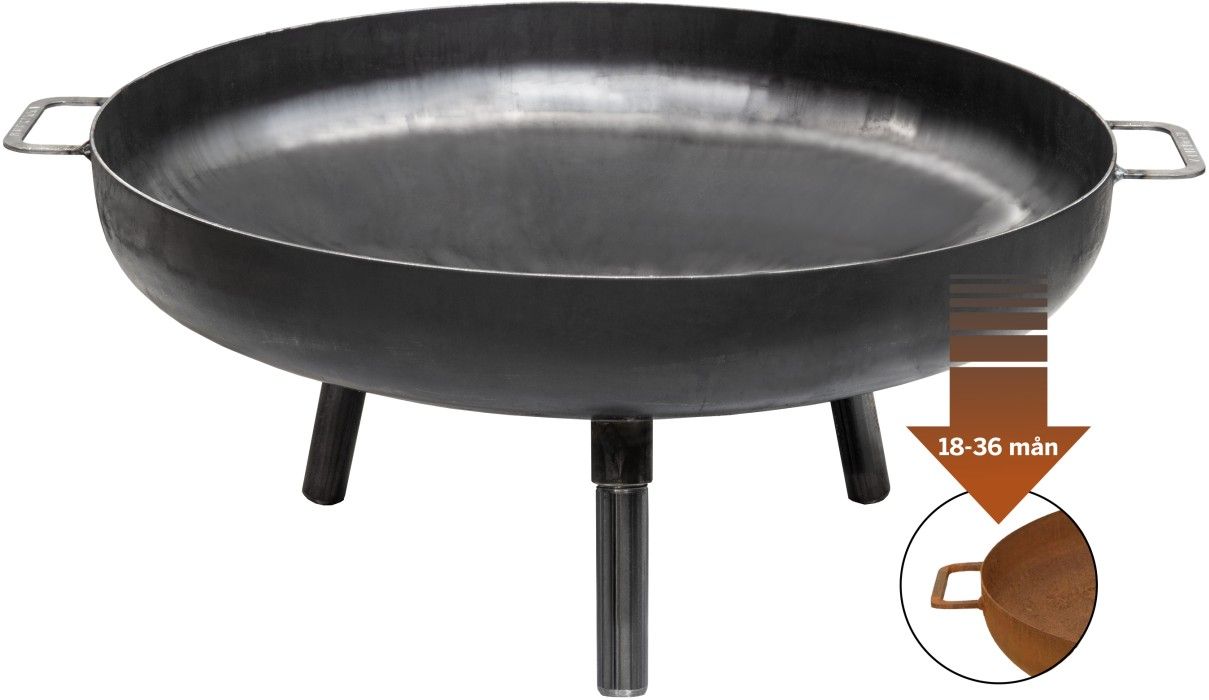 Muurikka Ildstad 60 cm Corten