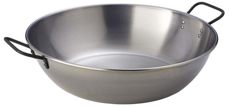 Muurikka Wok 40 cm Kaldvalset Stål