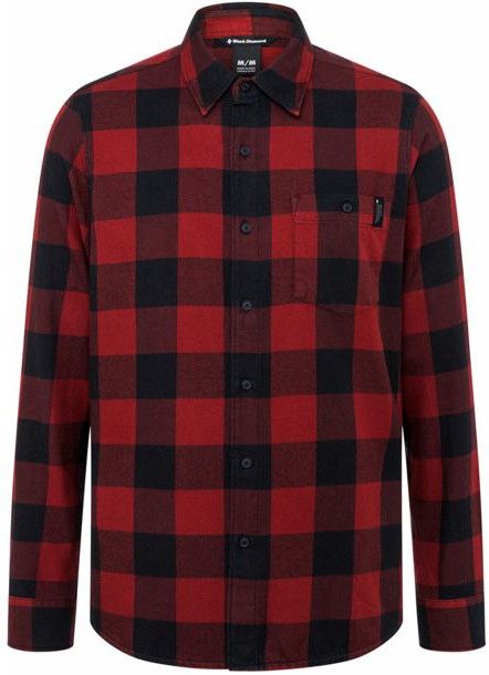 Black Diamond M's Zodiac Flannel Dark Crimson-Smoke Plaid