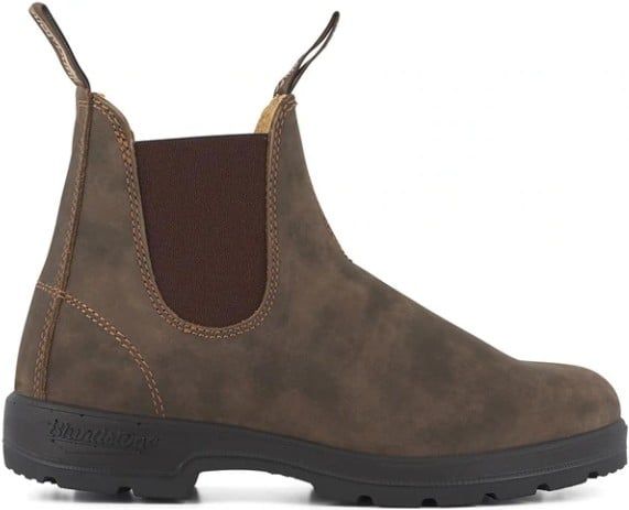 Blundstone 585 Classic Chelsea Boot nilkkurit, unisex, rustiikkinen ruskea