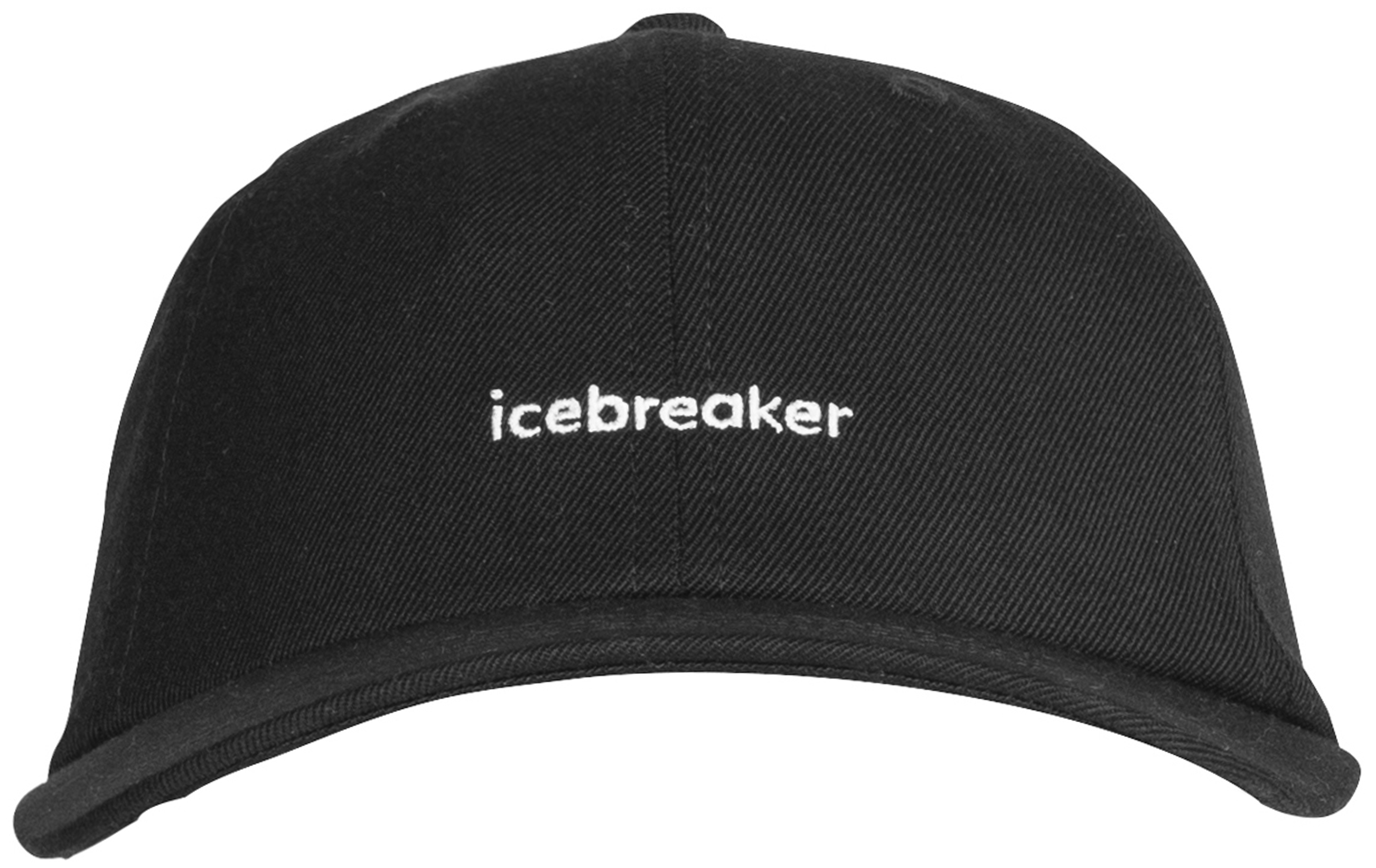 Icebreaker Unisex 6 Panel Hat Black