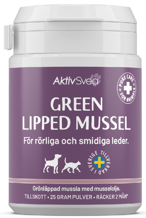 AktivSvea Green Lipped Mussel 25 g